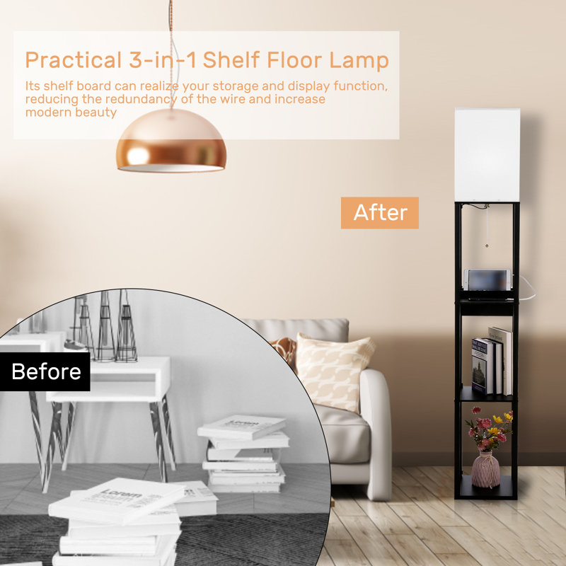 Latitude Run 63" LED Novelty Floor Lamp Wayfair